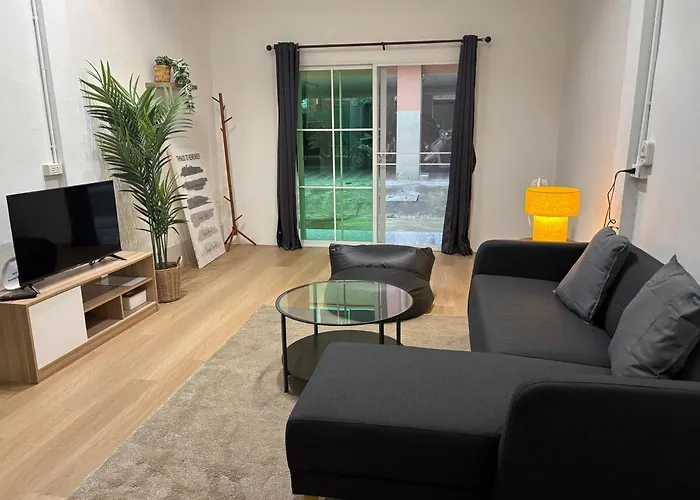 Siam 2br Yumi House Near Iconsiam Dom wakacyjny *