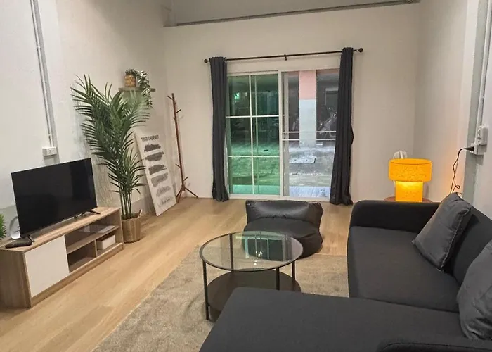 Dom wakacyjny Siam 2br Yumi House Near Iconsiam *